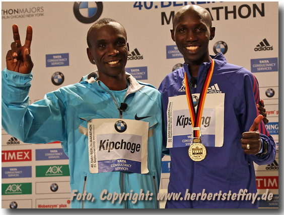 Eliud Kipchoge und Wilson Kipsang machten in London und Berlin den Sieg unter sich aus