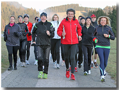 Lauftreff mit viel Spass fr Einsteiger und Fortgeschrittene